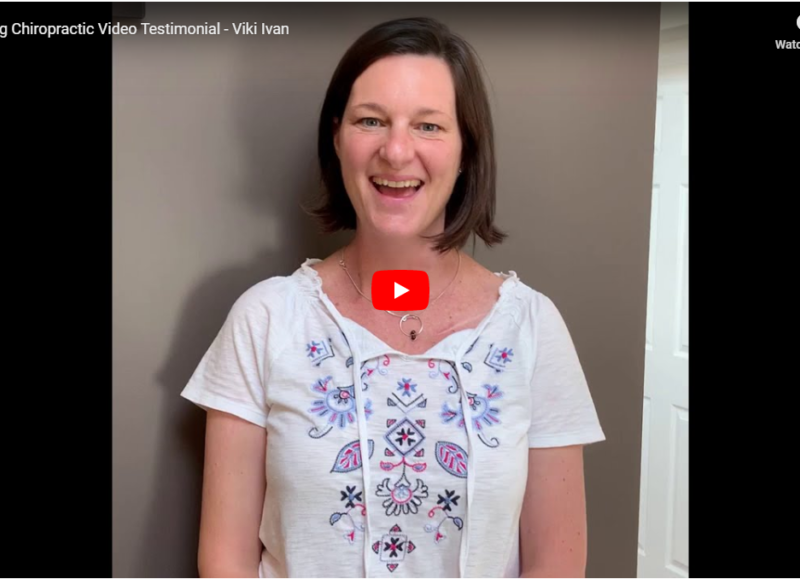 Wellbeing Chiropractic Video Testimonial - Viki Ivan