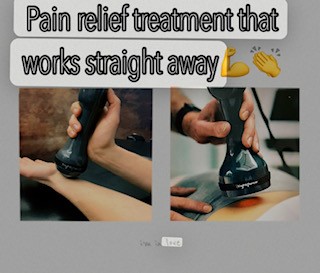 Pain relief treatment that really works straight away!